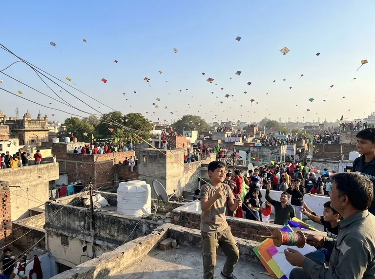 Example image for the Rooftop Kite Festival template