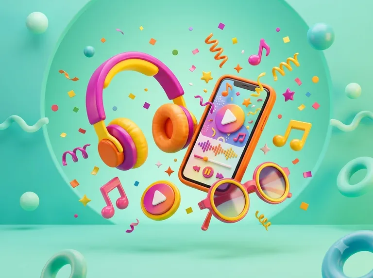 Example image for the Upbeat Reels Jingle template