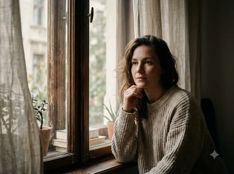 Example image for the Window-Light Portrait template